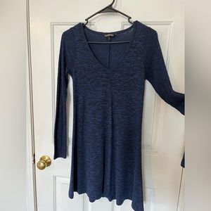 Navy Express XS Fit & Flare Skater Style Dress